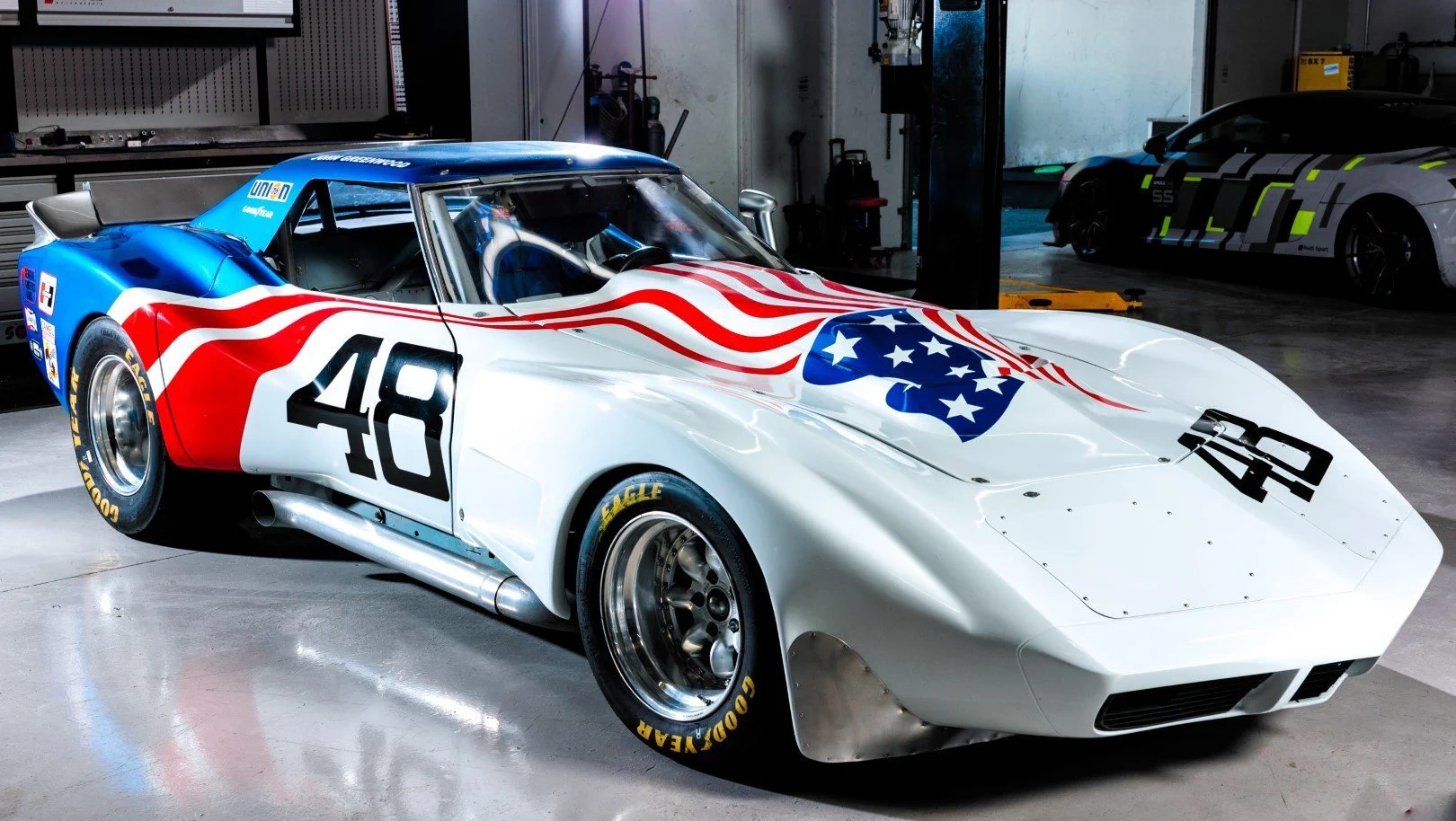 Click to Enlarge-Esc to Close Corvette Generations/C3/C3 1975 Greenwood Racer.webp